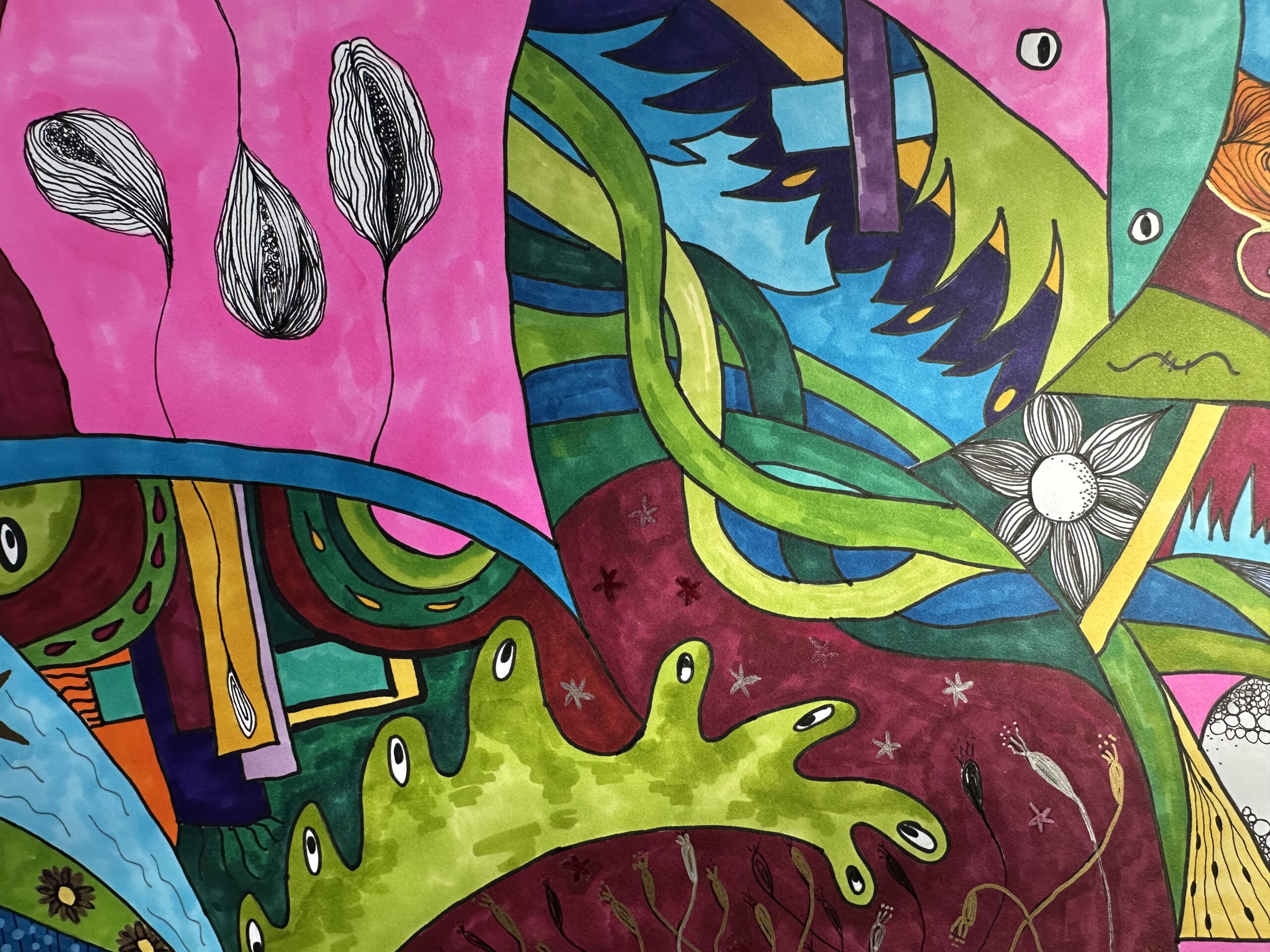 Abstract colorful artwork